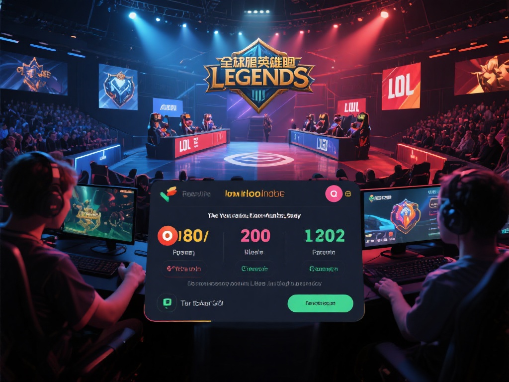 在电子竞技日益火爆的今天，英雄联盟（LOL）作为全