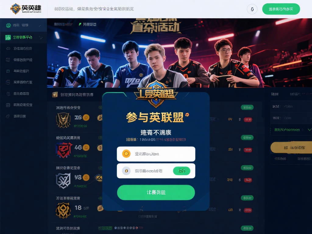 英雄联盟参与竞猜：体验激烈赛事与丰厚奖励的完美结合 (英雄联盟竞猜：感受赛事激情，赢取丰厚奖励的绝佳机会）